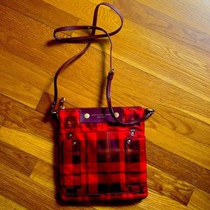 Marc by Marc Jacobs plaid crossbody purse
